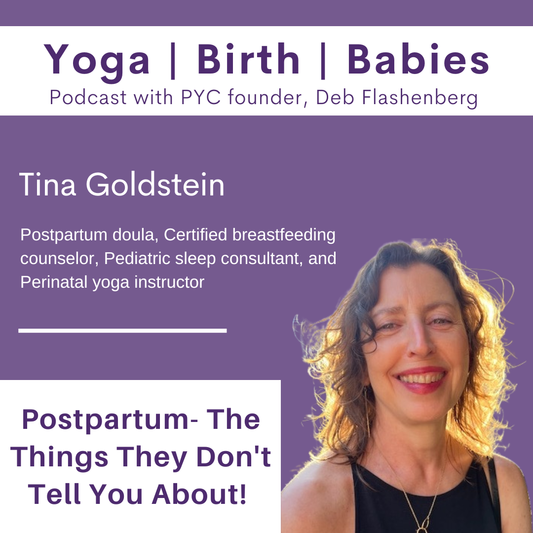 Postpartum- The Things They Don't Tell You About! with Tina Goldstein episode artwork