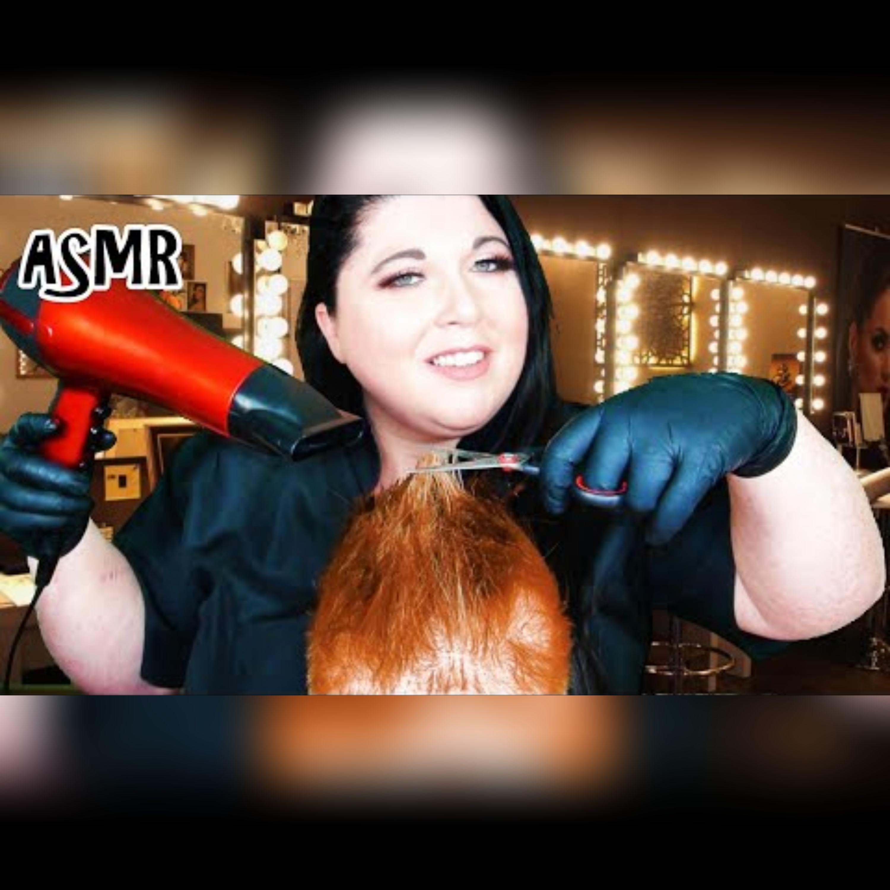 ASMR Haircut and Blow Dry Roleplay (Clippers, Scissors, Hair Dryer, Styling, Gloves, Spray, Real) episode artwork