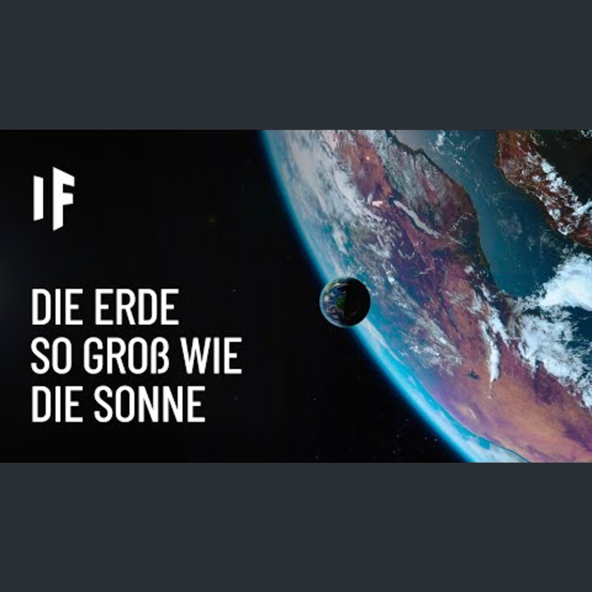 Was wäre, wenn die Erde so groß wie die Sonne wäre? episode artwork