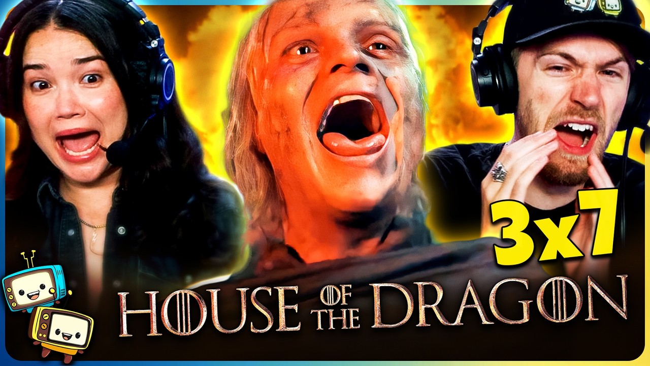 HOUSE OF THE DRAGON 3x7 Reaction! | We Were Not Expecting THAT! | Game of Thrones episode artwork