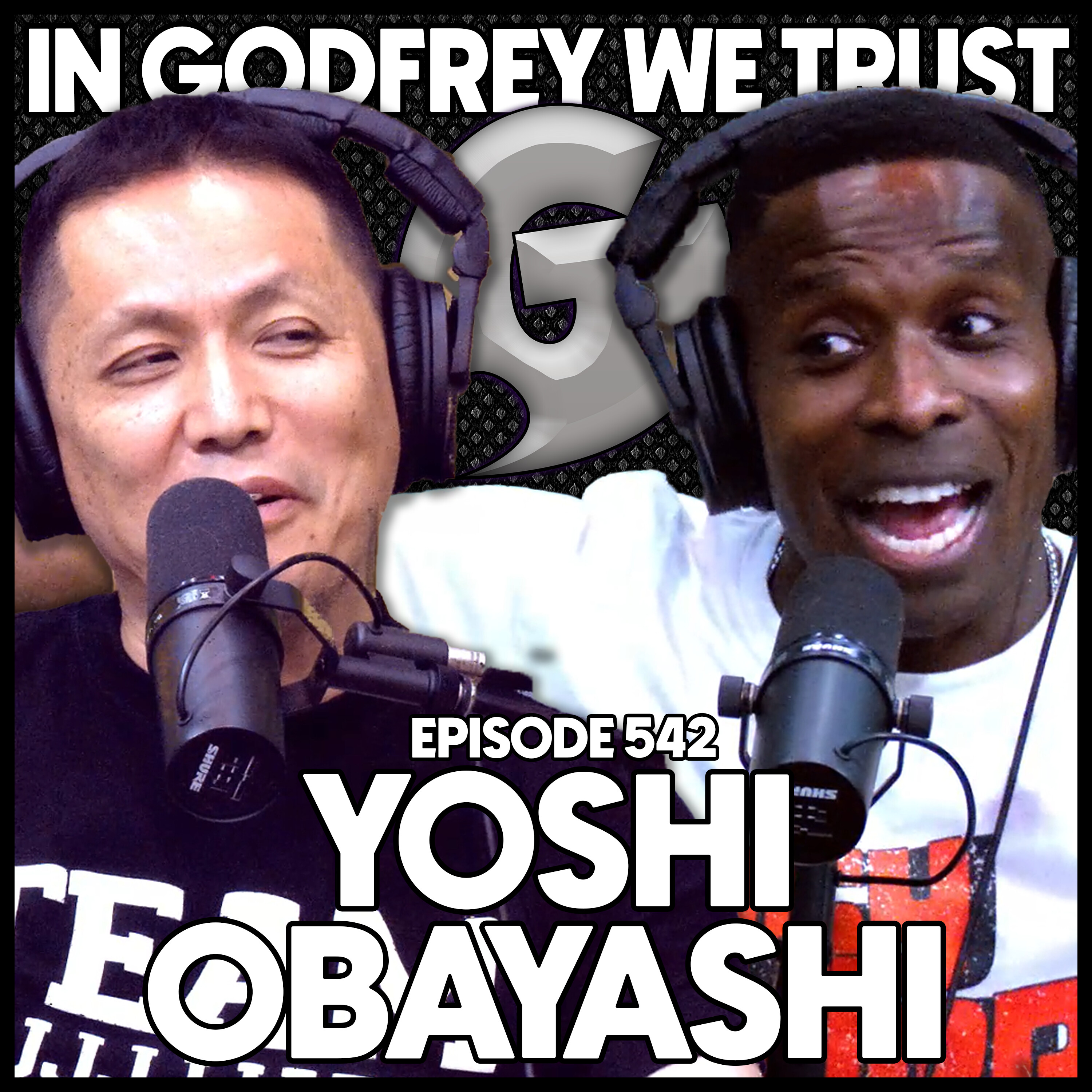 542. Godfrey & Yoshi Obayashi episode artwork