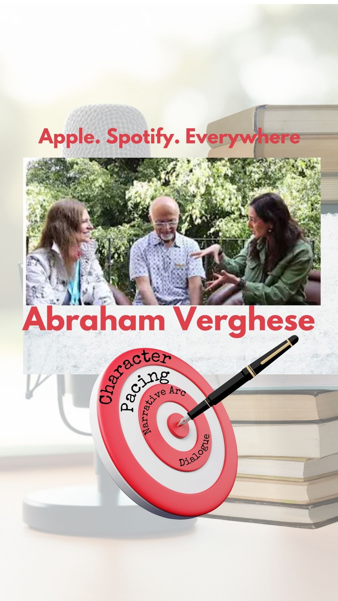 Inside the Mind of Abraham Verghese: Writing, Books, and a Life in Storytelling episode artwork
