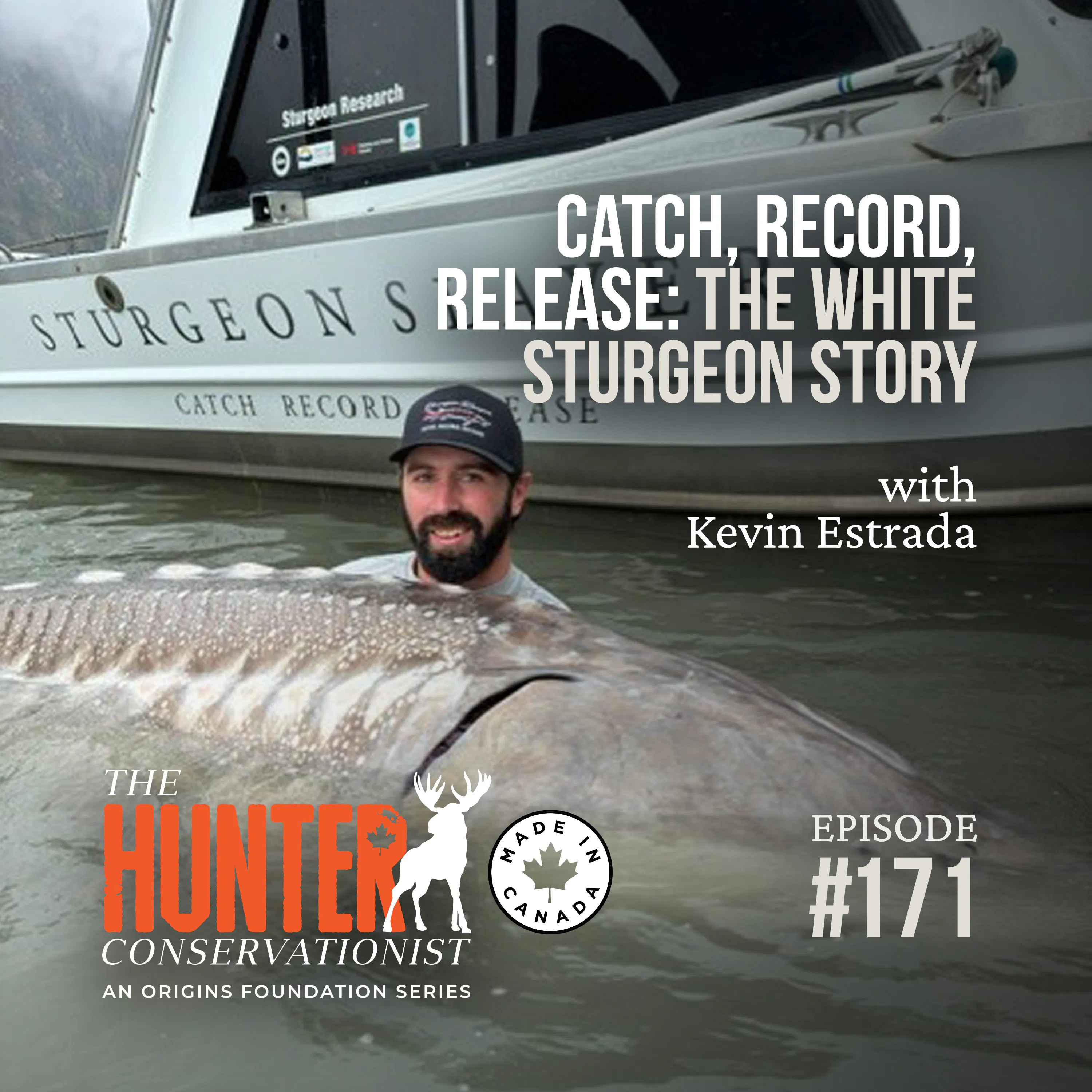 Catch, Record, Release: The White Sturgeon Story || HC Podcast || Ep. 171 episode artwork