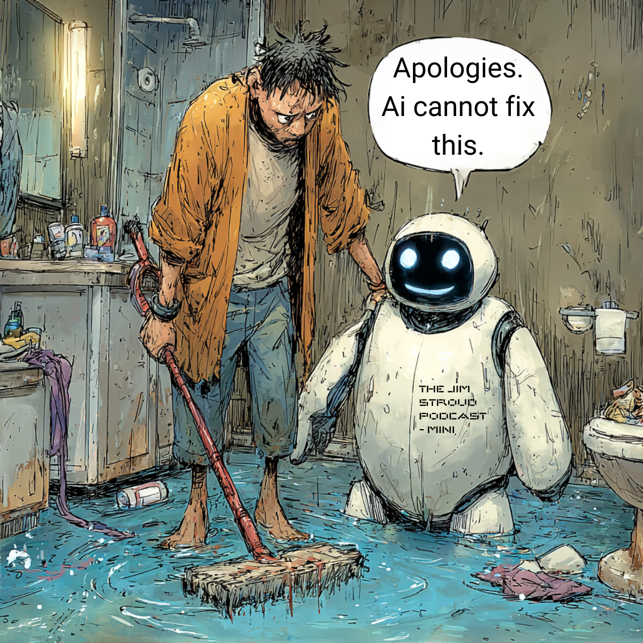AI Can’t Fix Your Toilet at 2 AM
