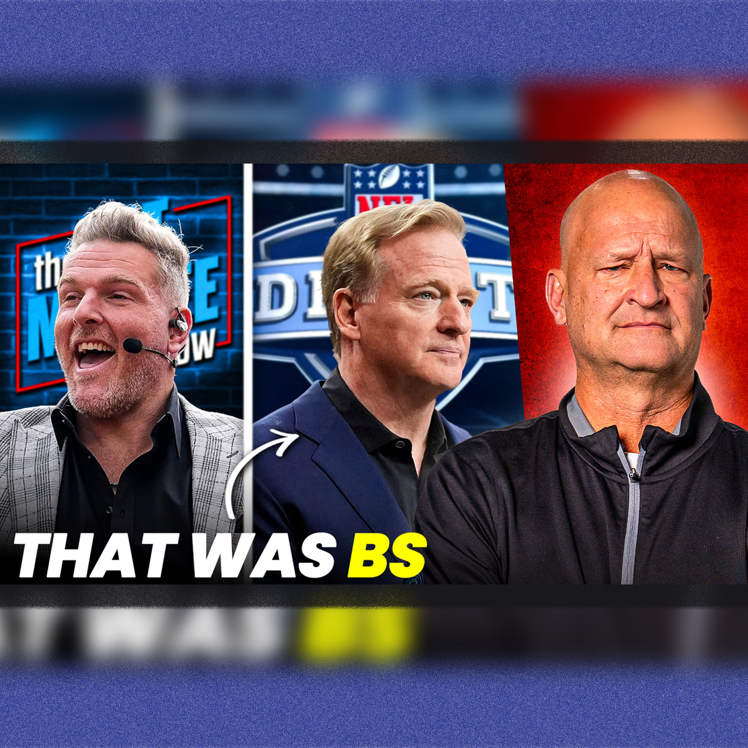 Pat McAfee’s EVISCERATES NFL’s 'Middle Management' Power Trip In Great Rant + Charles Davis & Chad Withrow | episode artwork