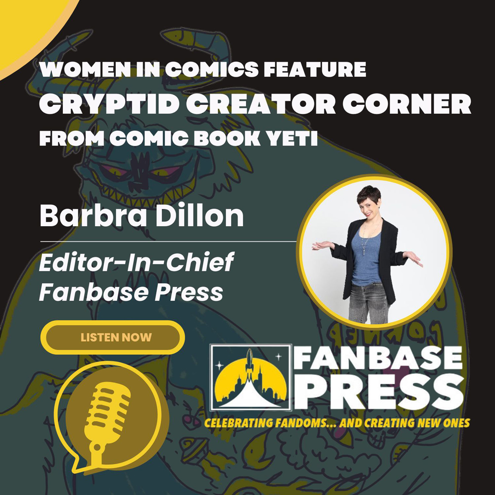 Cryptid Creator Corner from Comic Book Yeti - A Comic Book Interview Podcast