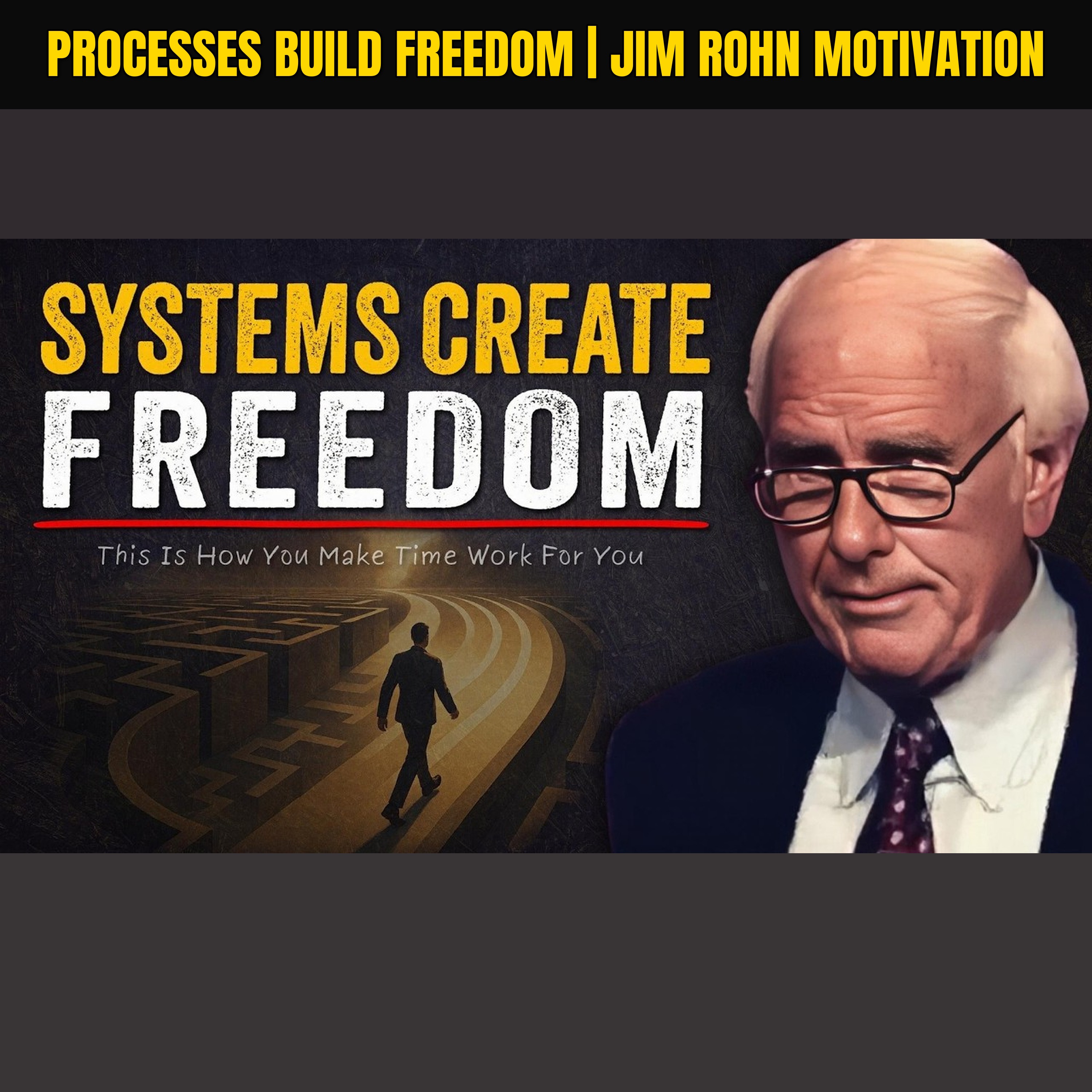 Processes Build Freedom | Jim Rohn Motivation
