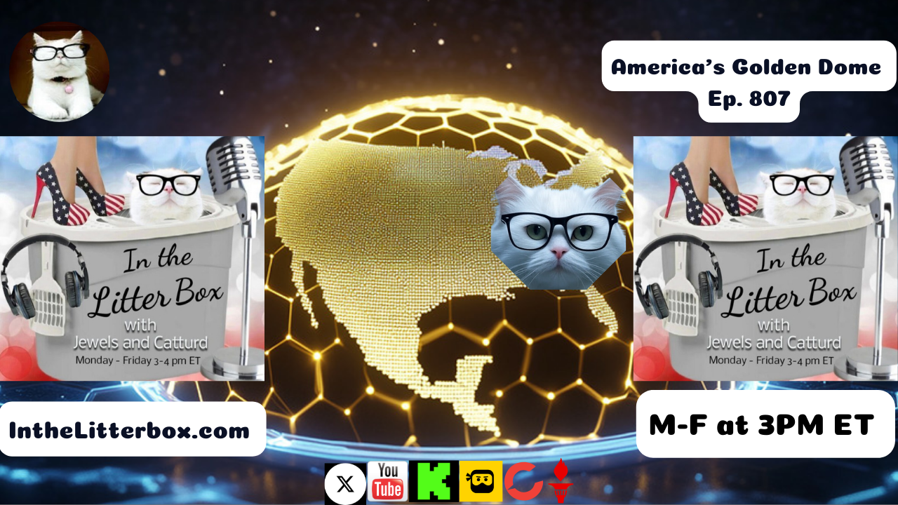 America's Golden Dome | In the Litter Box w/ Jewels & Catturd – Ep. 807 – 5/21/2025