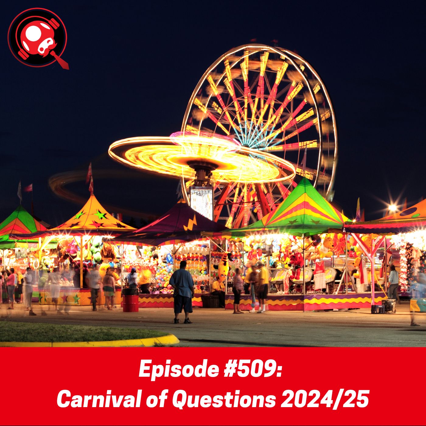 #509: Carnival of Questions 2024/25 episode artwork