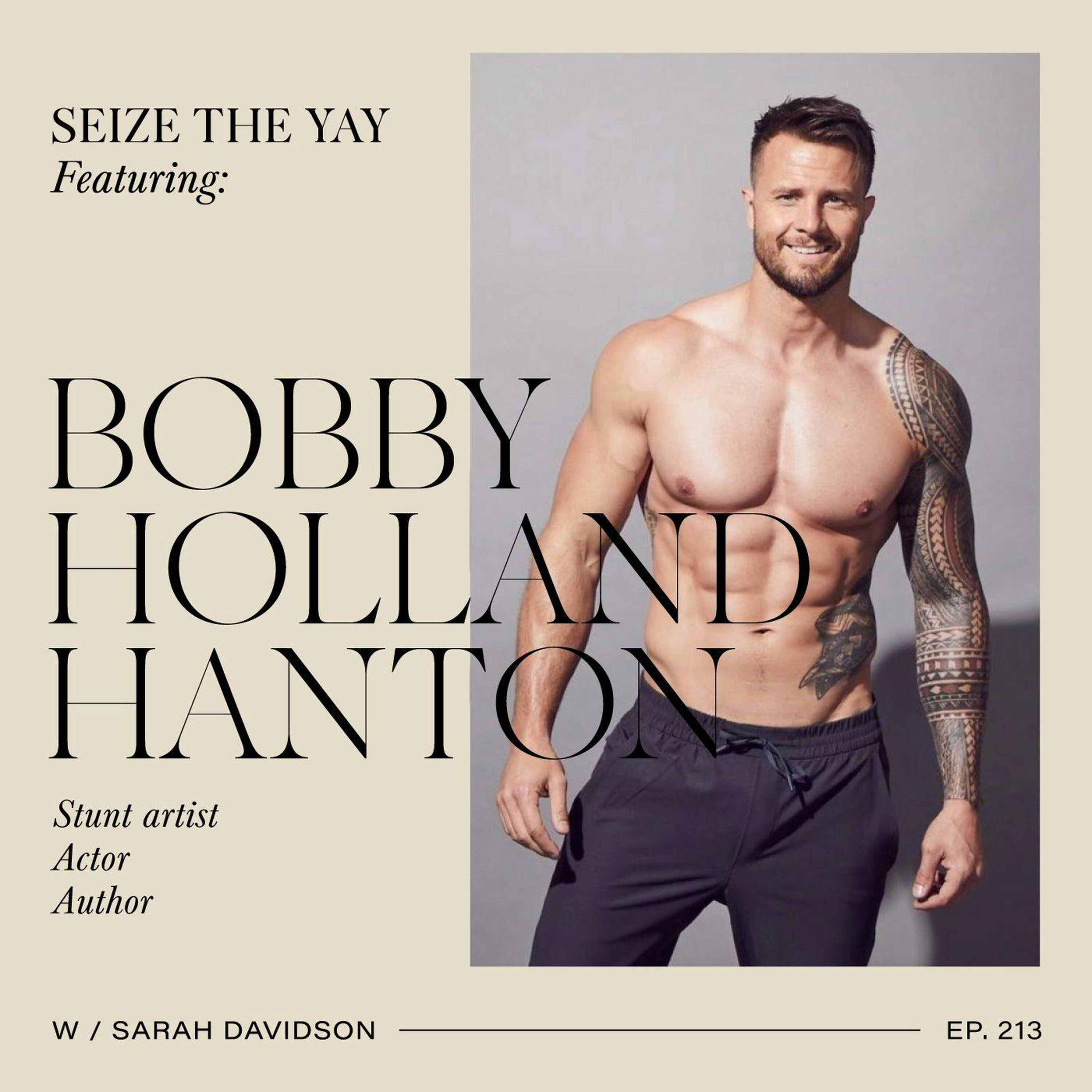 Bobby Holland Hanton // From stunt double (to Thor!!) and sportsman to starting something new... episode artwork