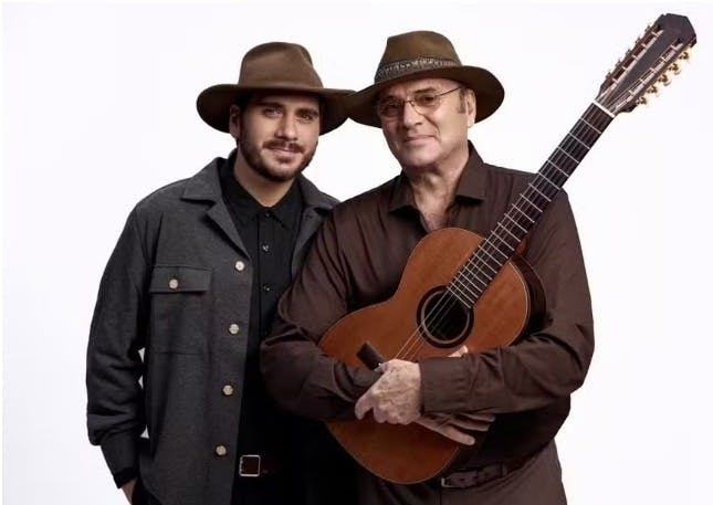 Gabriel Sater comenta a turnê 'Pai e Fillho', junto com Almir Sater Gabriel Sater comenta a turnê 'Pai e Fillho', junto com Almir Sater