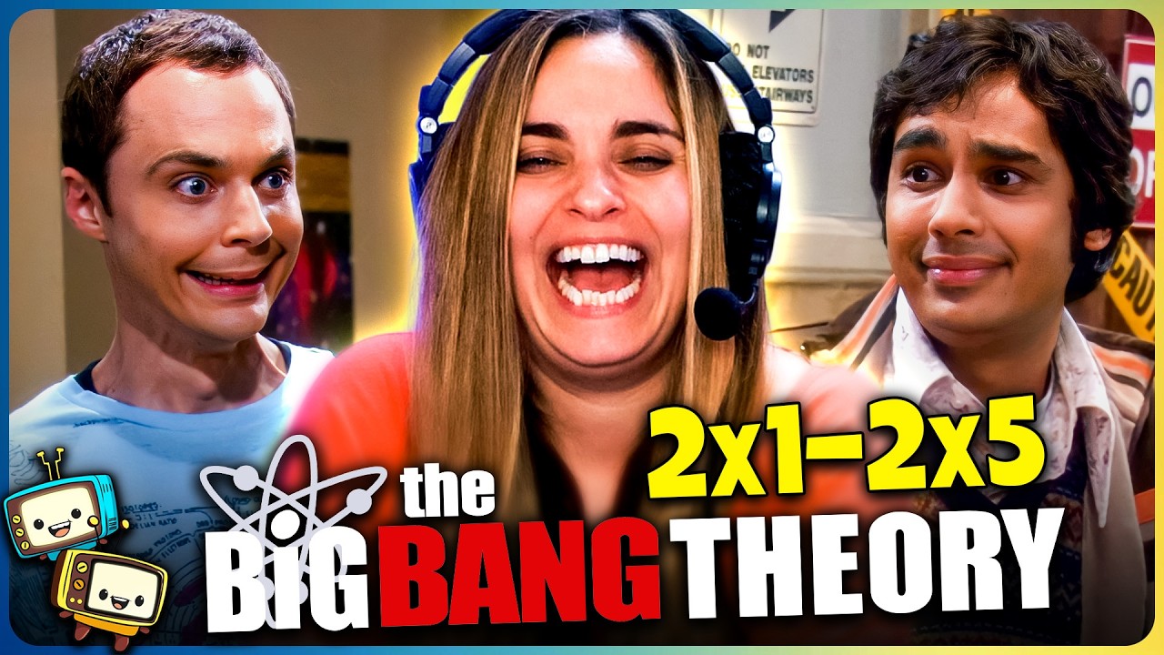 THE BIG BANG THEORY (2008) Season 2 Episodes 2x1, 2x2, 2x3, 2x4, & 2x5 Reaction! | First Time Watch! episode artwork