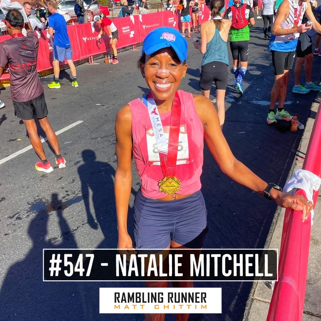 #547 - Natalie Mitchell: Faster as a Master and Working with Teen Runners