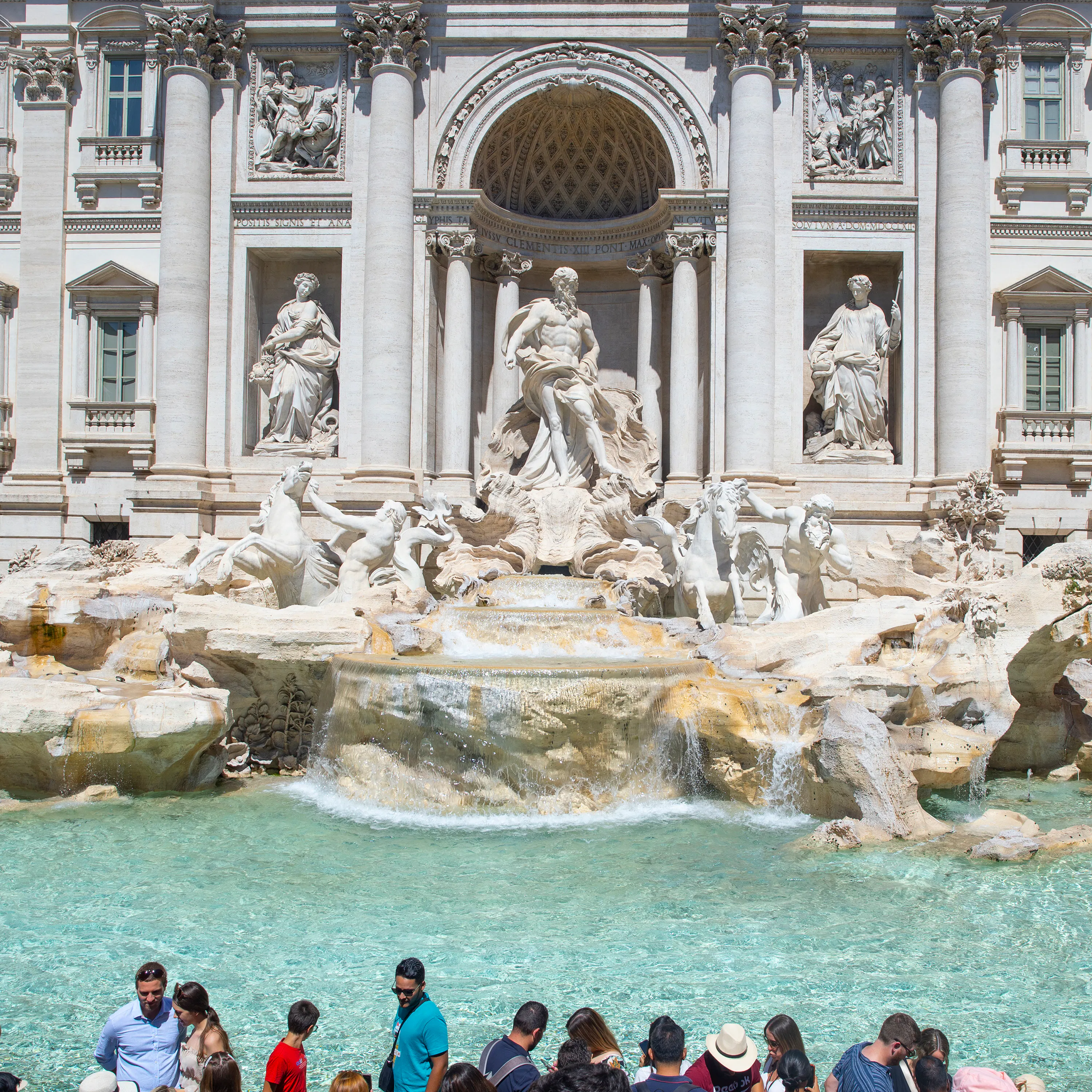 Love at First Sight at the Trevi Fountain