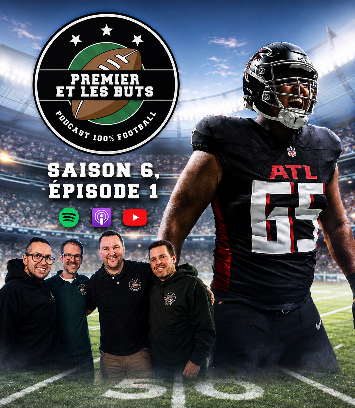S6#1 : Le grand retour! + Matthew Bergeron des Falcons