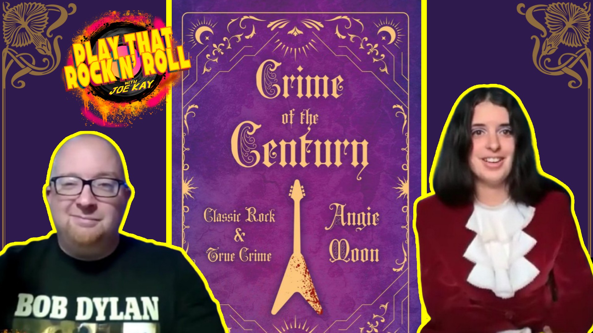 The Best Classic Rock songs about TRUE CRIME (w/ ANGIE MOON, author of "CRIME OF THE CENTURY") episode artwork