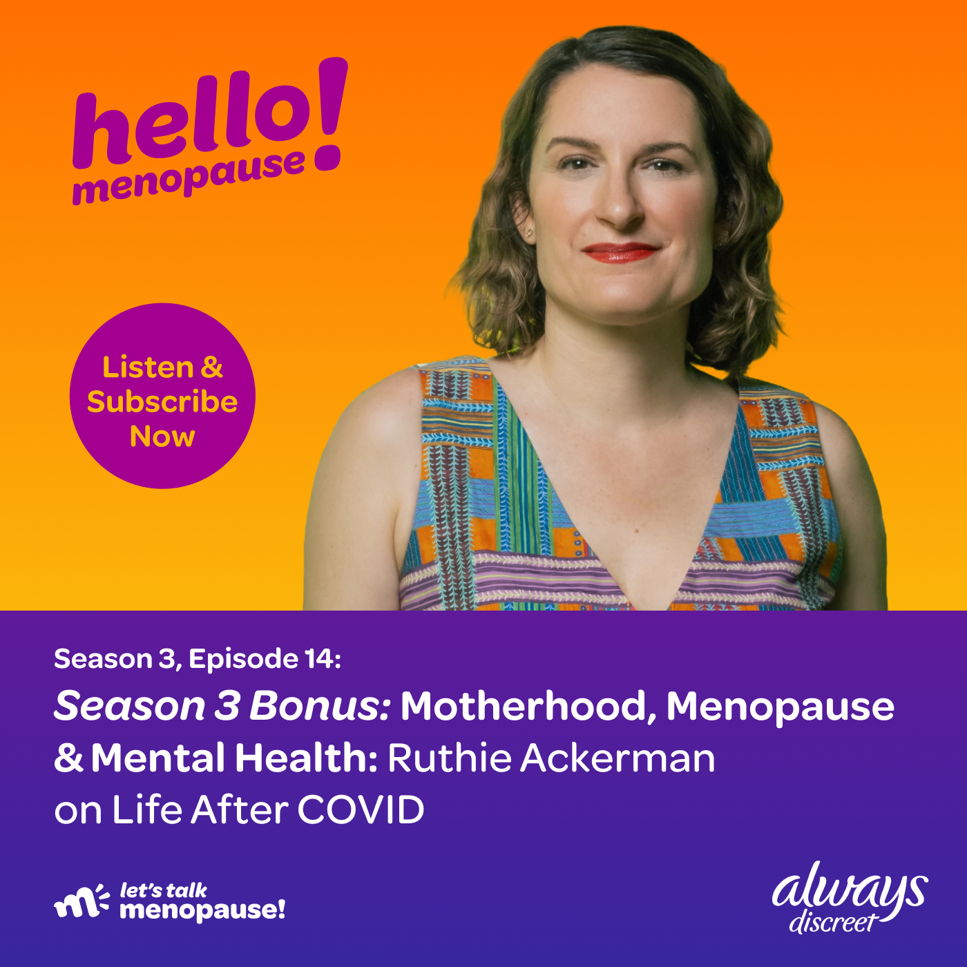 Motherhood, Menopause & Mental Health: Ruthie Ackerman on Life After COVID