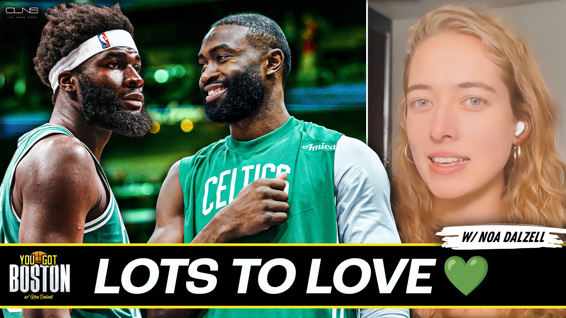 There's LOTS to love about the Celtics' first win