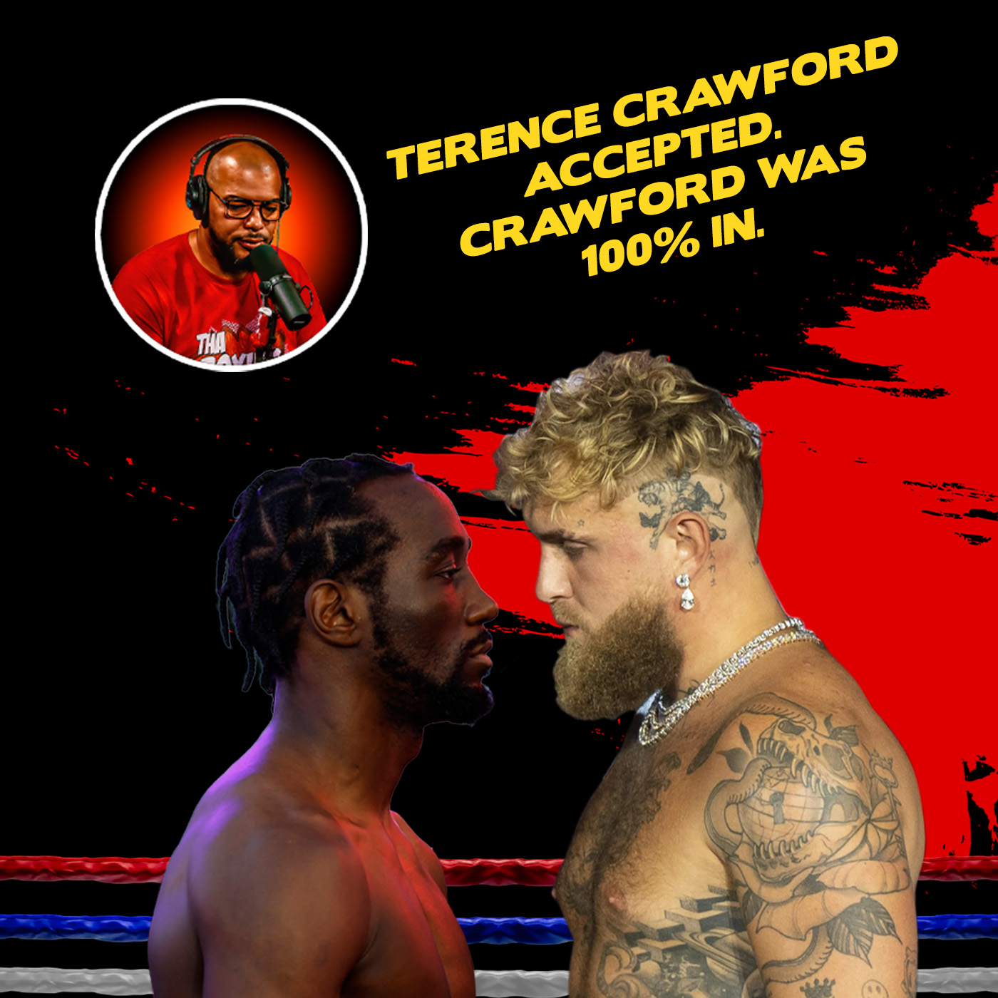 ☎️Crawford vs. Paul: Bud Fumbled That Jake Bag🤦🏽‍♂️, Then Craved the Clash👀