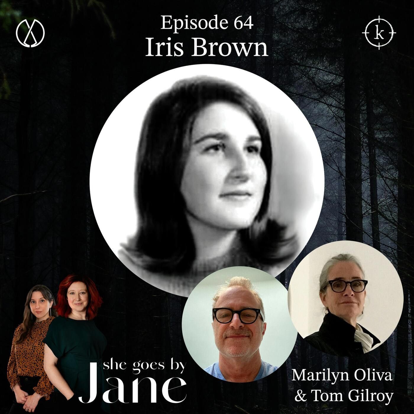 64: Episode 64: Iris Brown with guest readers Marilyn Oliva and Tom Gilroy episode artwork