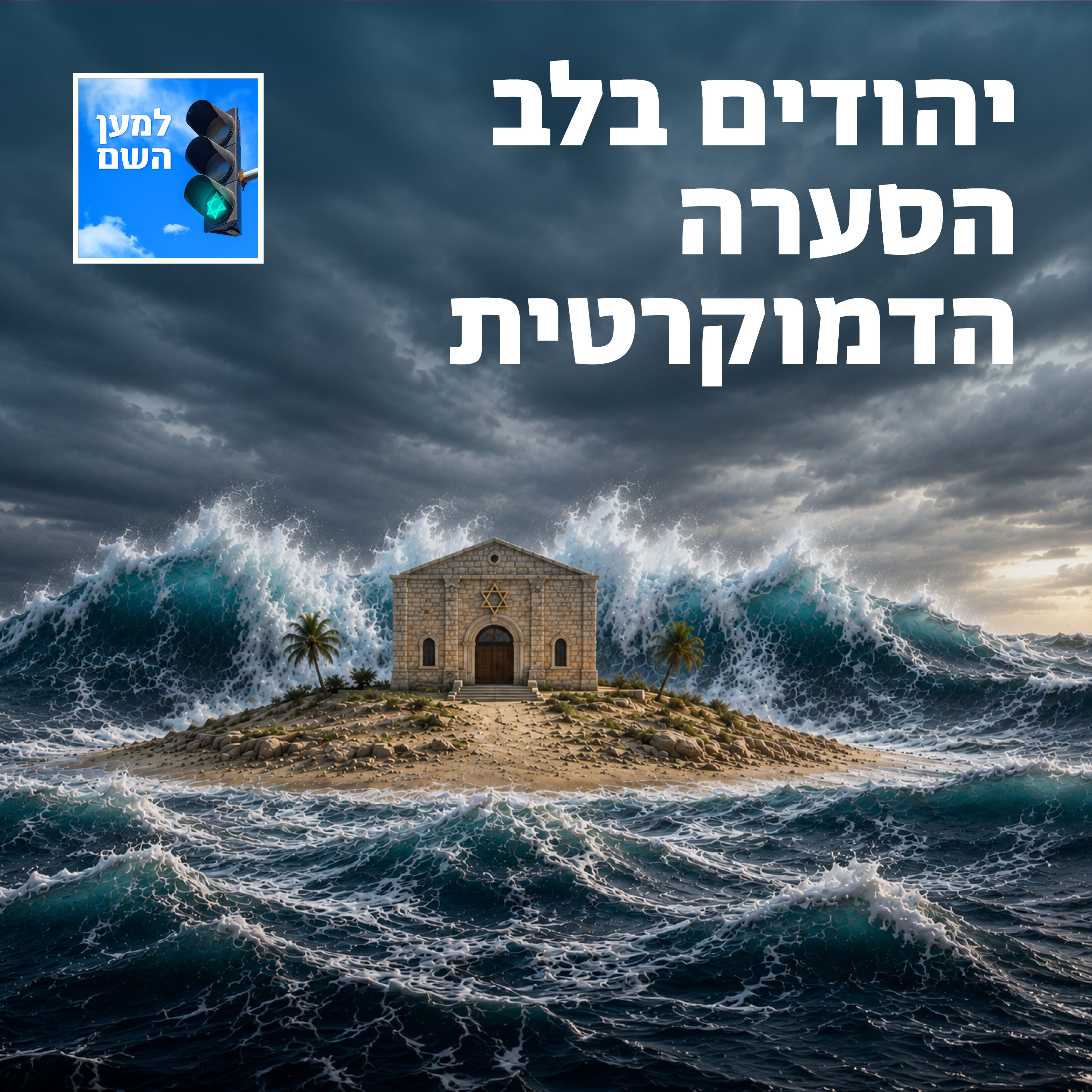 למען השם - פרק 134: יהודים בלב הסערה הדמוקרטית episode artwork