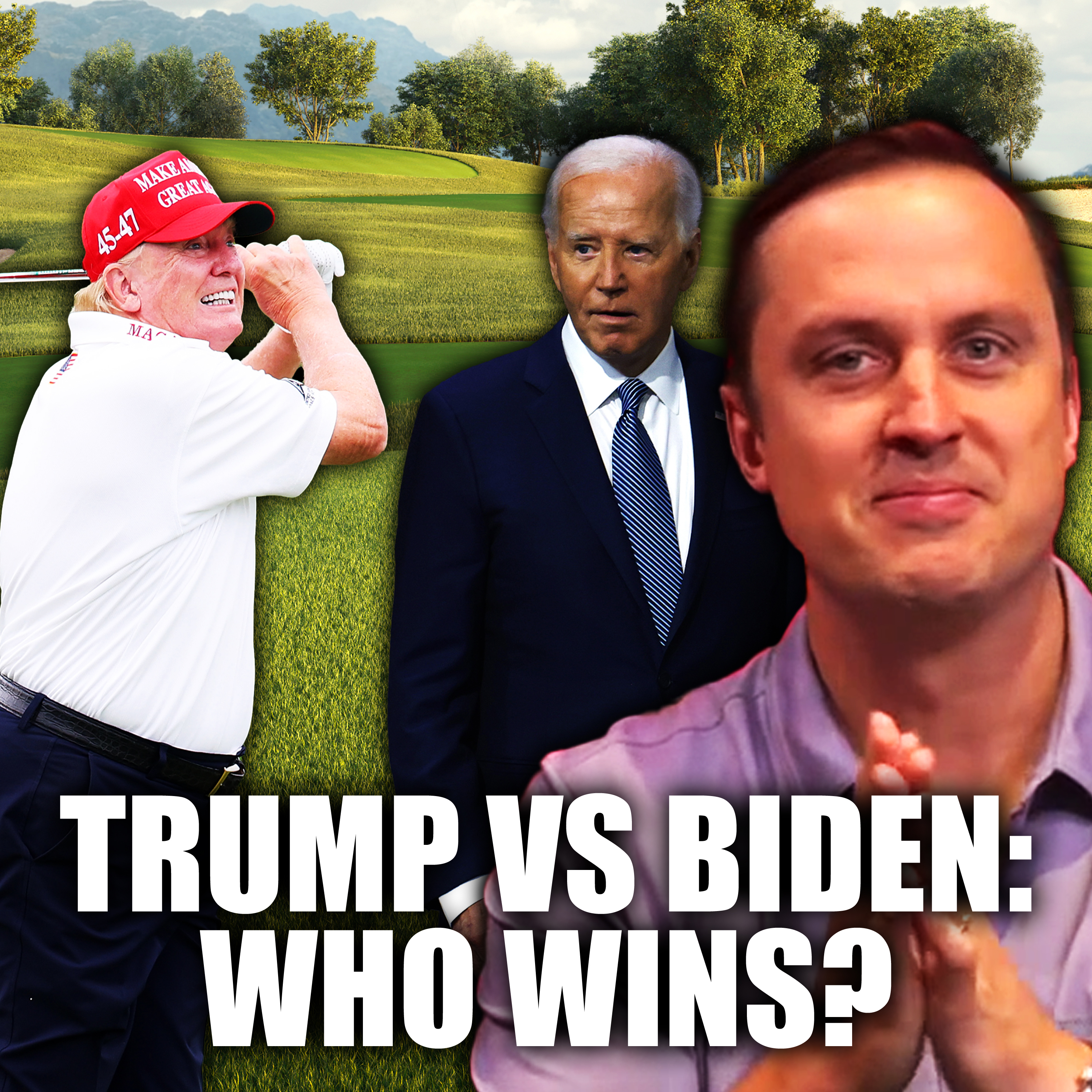 Greatest Round Of Golf Ever? Trump Challenges Biden To Charity Golf Match + Clay Travis & Michael “The Fort” McKenry | episode artwork