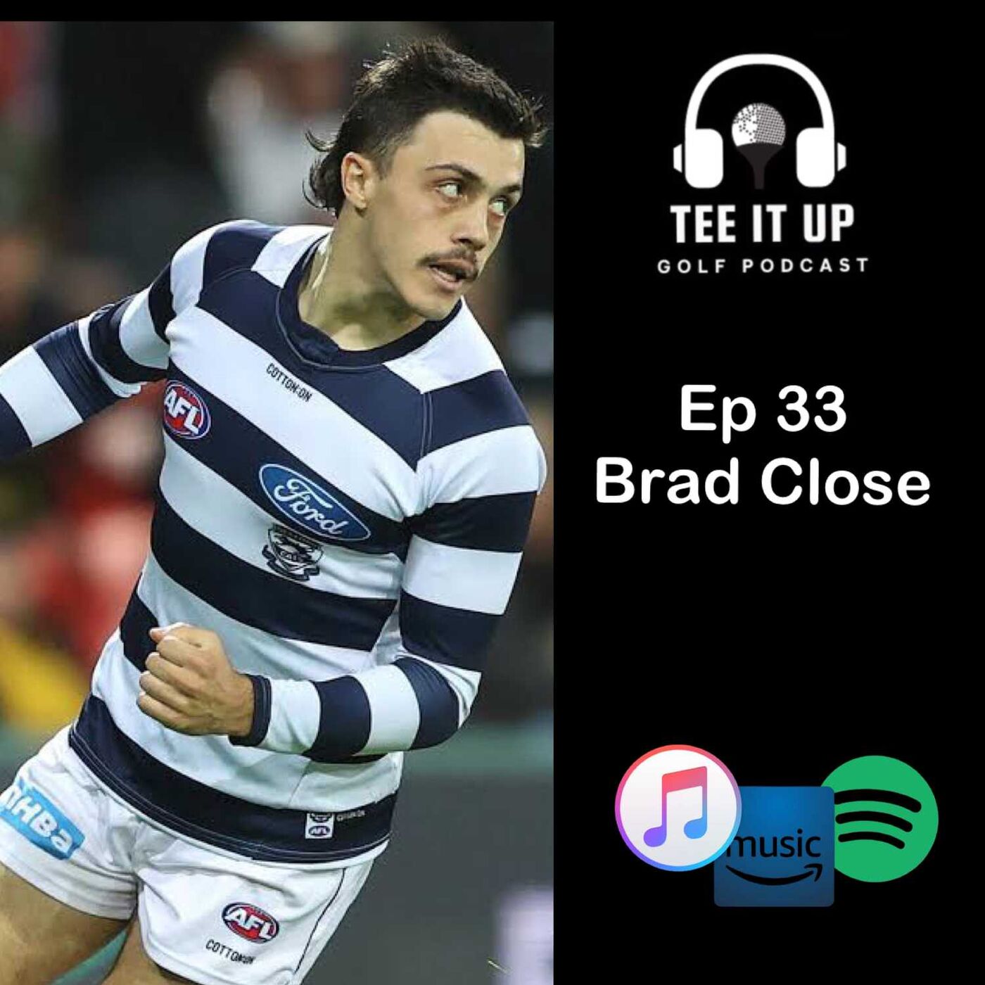 Brad Close - Geelong Cats Young Gun, Long Sleeves & Golf Enthusiast episode artwork