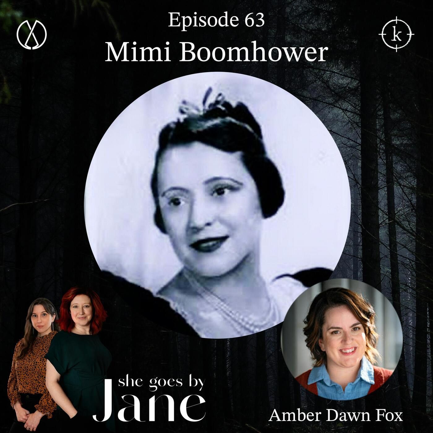 63: Episode 63: Mimi Boomhower with guest reader Amber Dawn Fox episode artwork