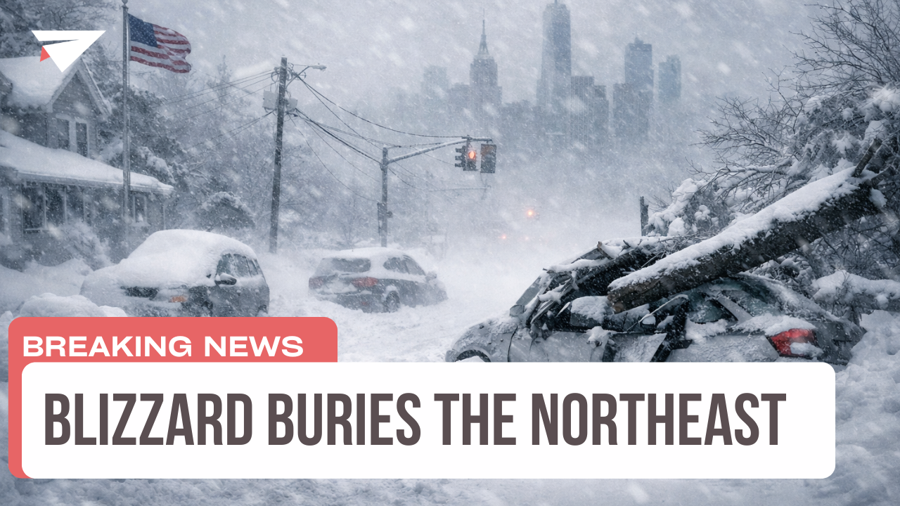 Blizzard Buries the Northeast, Breaking News