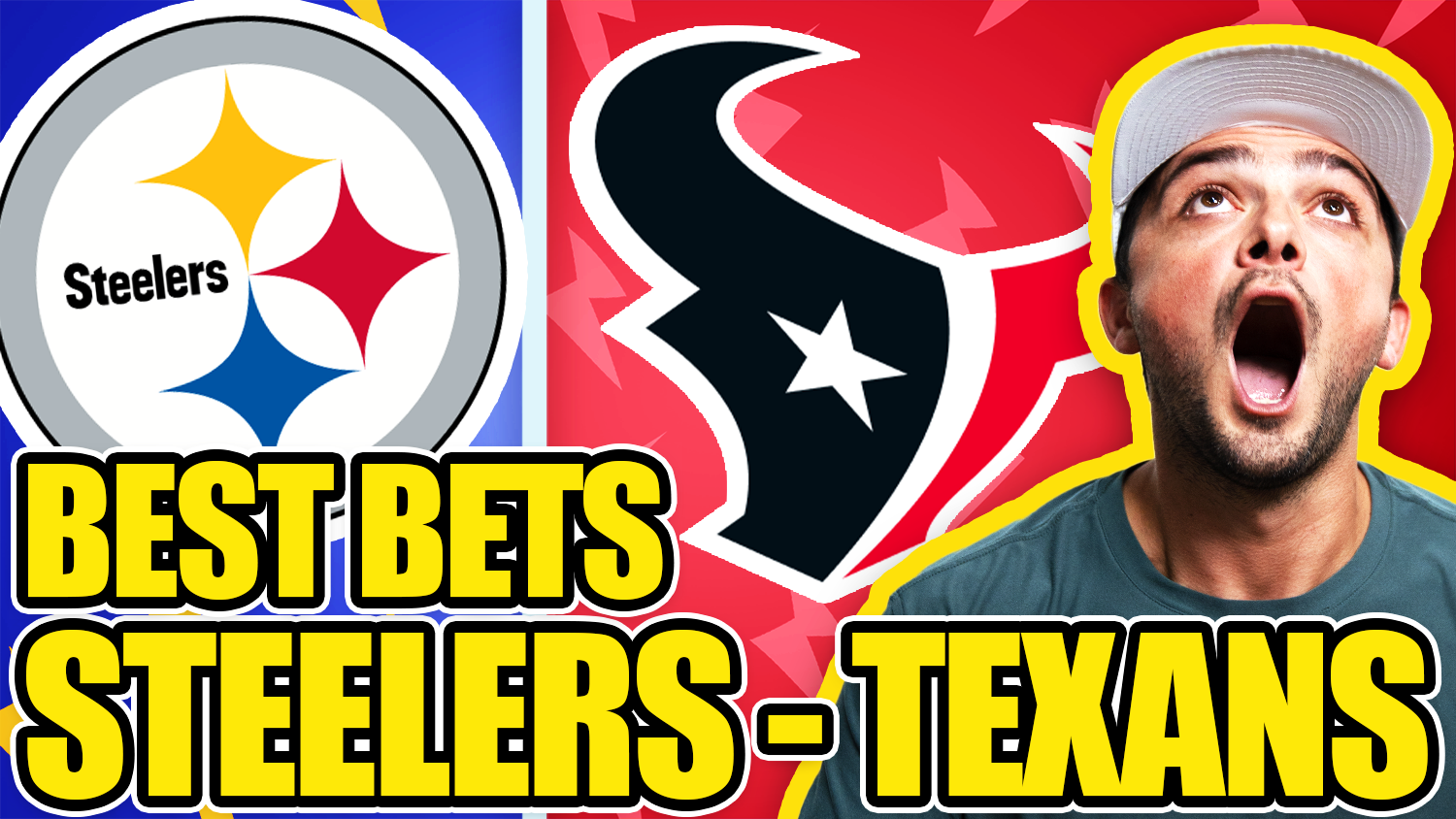 Best Bets: Steelers-Texans (NFL Wild Card Weekend)