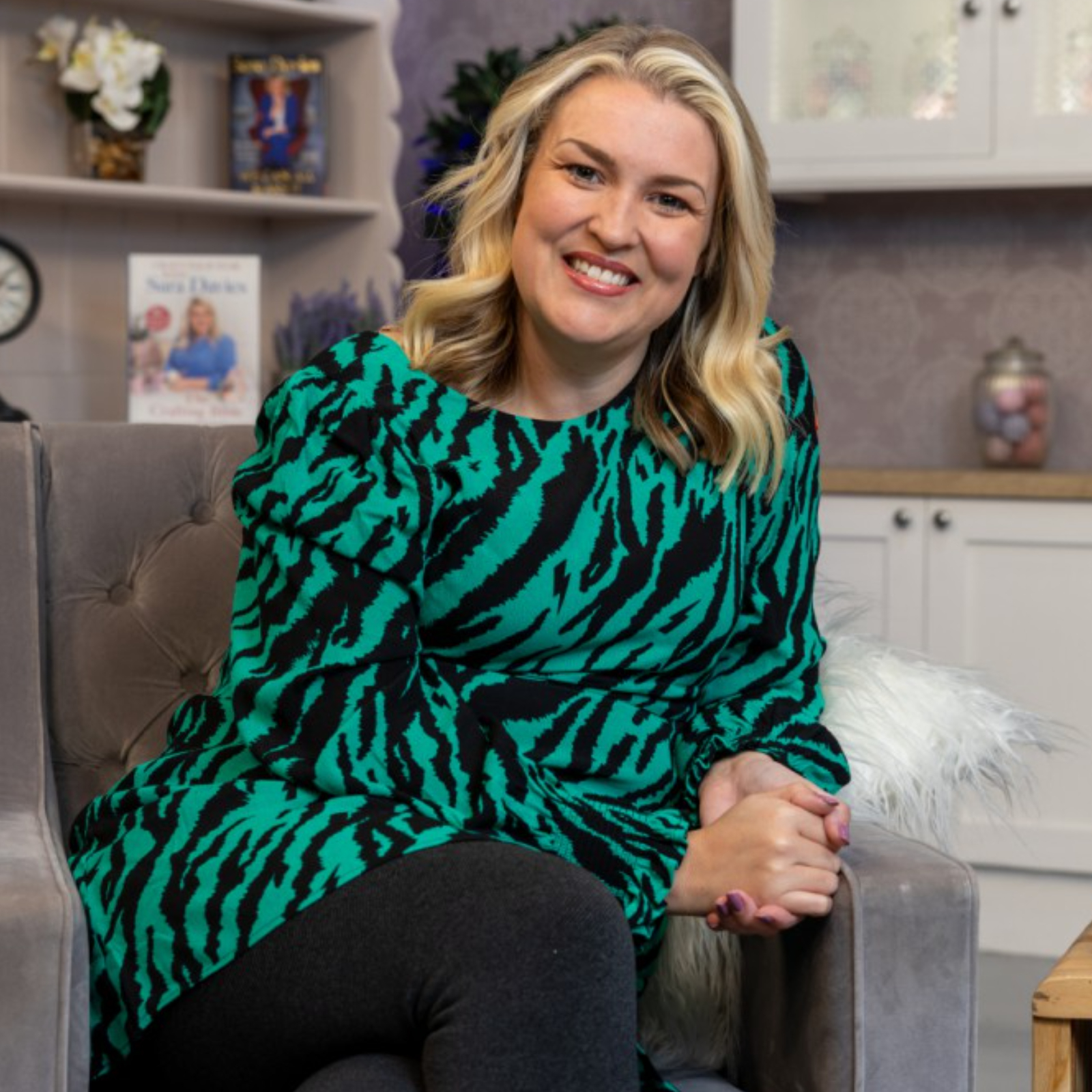 Sara Davies on secret supper clubs with her Dragons' Den stars, supporting Strictly's Amy Dowden, and not recognising Gary Neville episode artwork