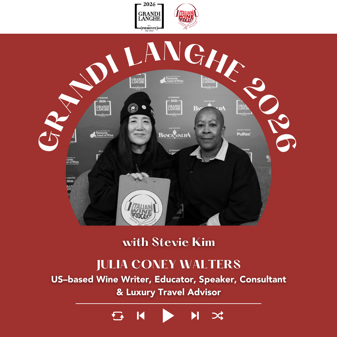 Ep. 2680  How to pair wine with snacks with Julia Coney Walters | Grandi Langhe e il Piemonte del Vino 2026