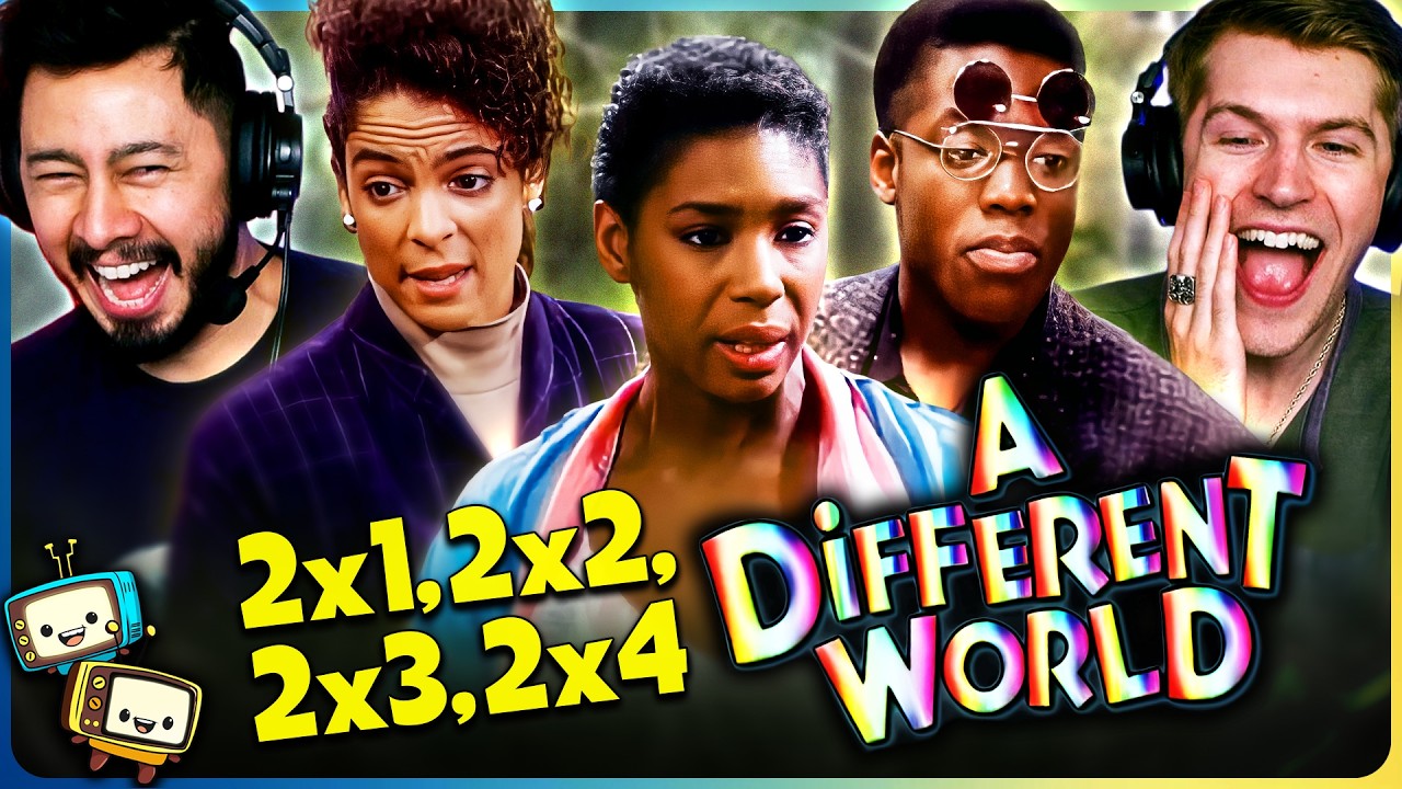 A DIFFERENT WORLD (1988) 2x1, 2x2, 2x3, 2x4 Reaction! | Jasmine Guy, Kadeem Hardison w/ Jaby Koay episode artwork