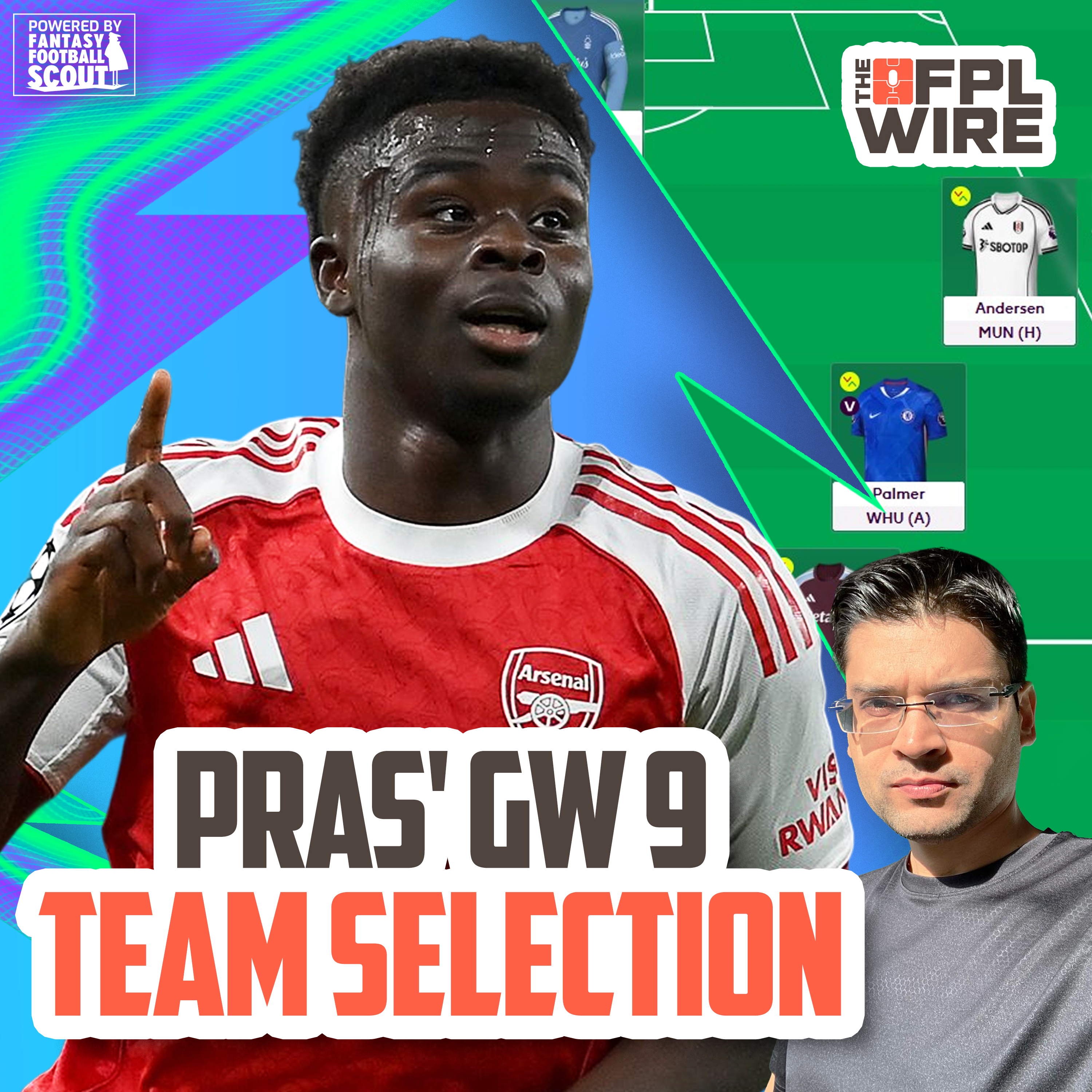 Pras' Gameweek 9 Team | FPL Wire | Fantasy Premier League Tips 2025/26