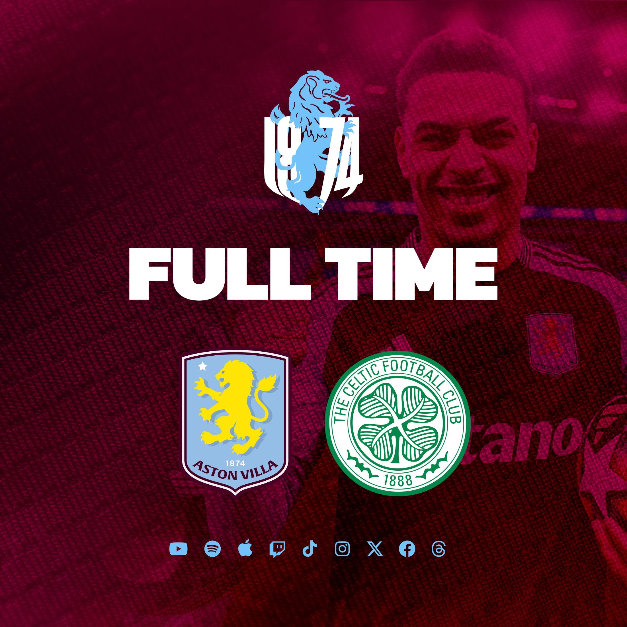 Aston Villa 4 - Celtic 2 – Rogers TREBLE sends Villa into the last 16 of the CHAMPIONS LEAGUE!!