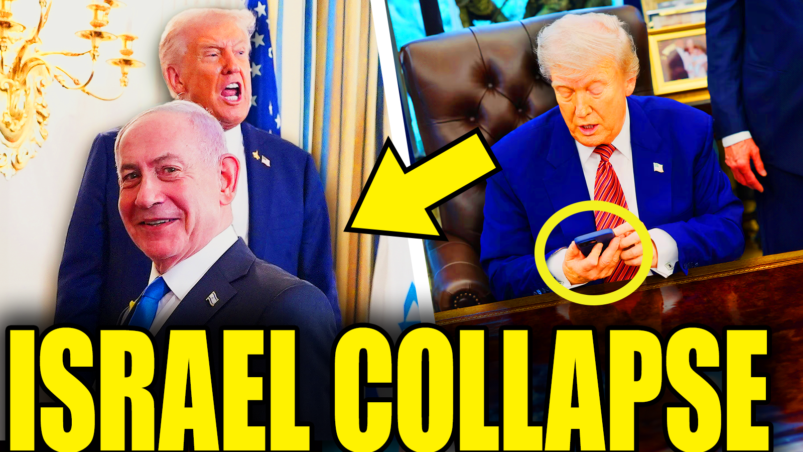 Collapsing Trump Posts Israel Tantrum As Netanyahu Ends Everything episode artwork