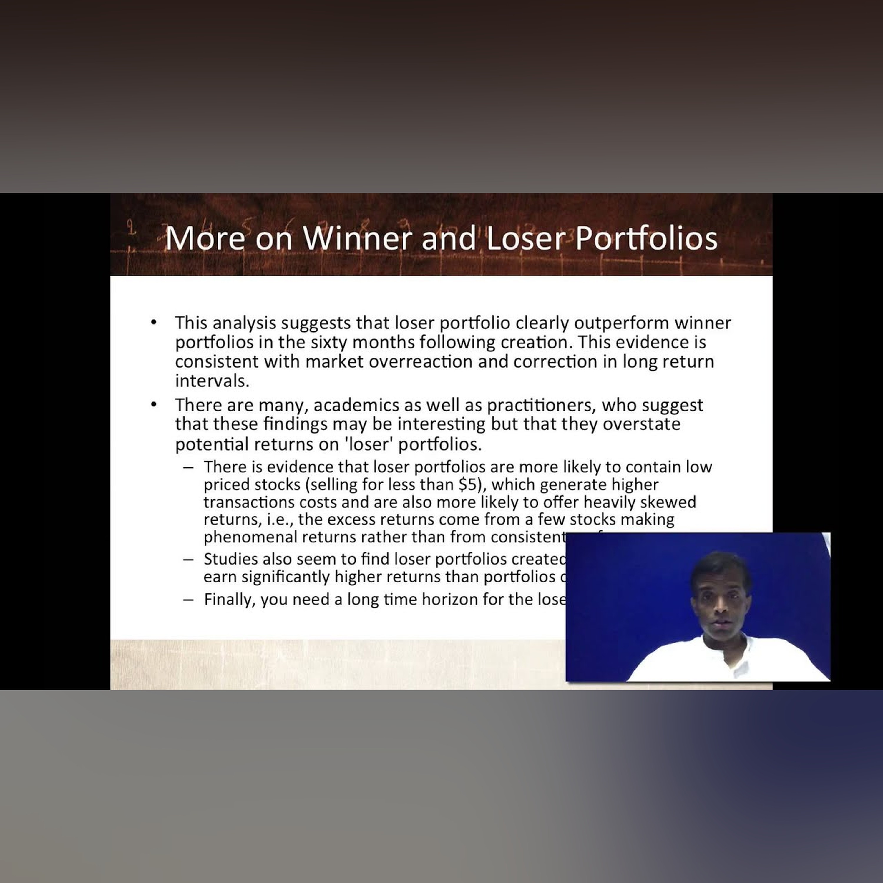 Session 14: Value Investing - The Contrarians