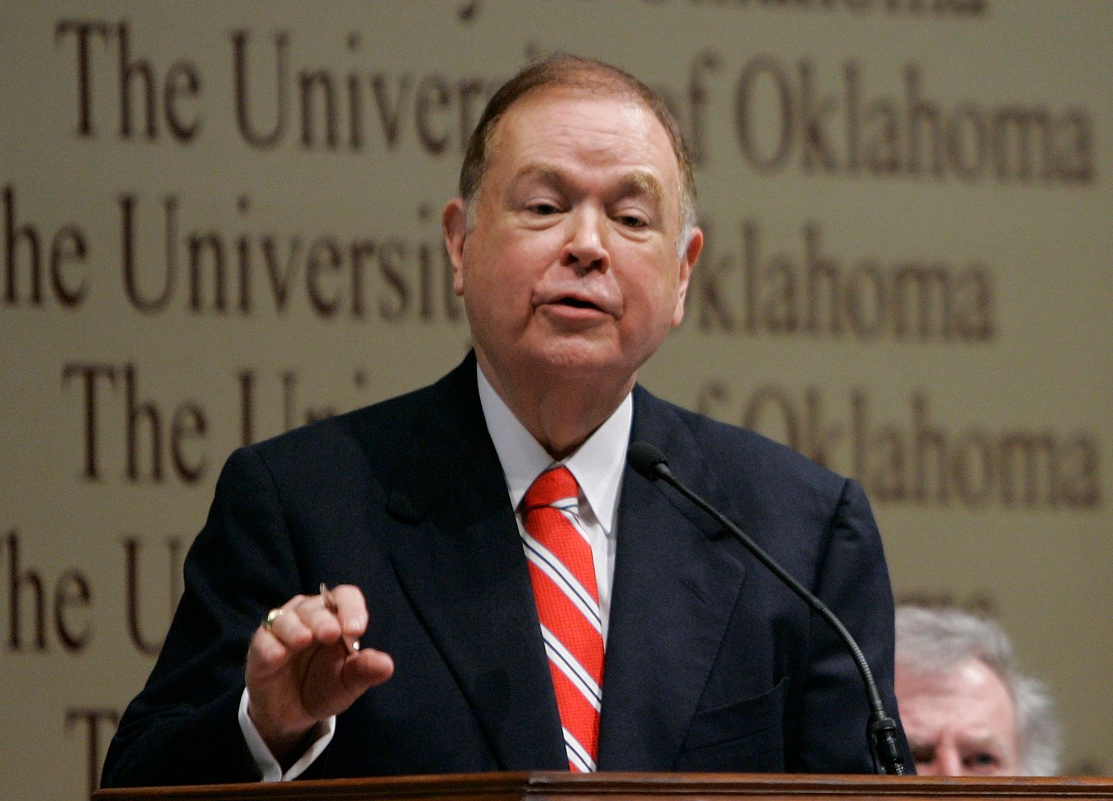 Oklahoma's David Boren wants conference changes including Longhorn Network episode artwork