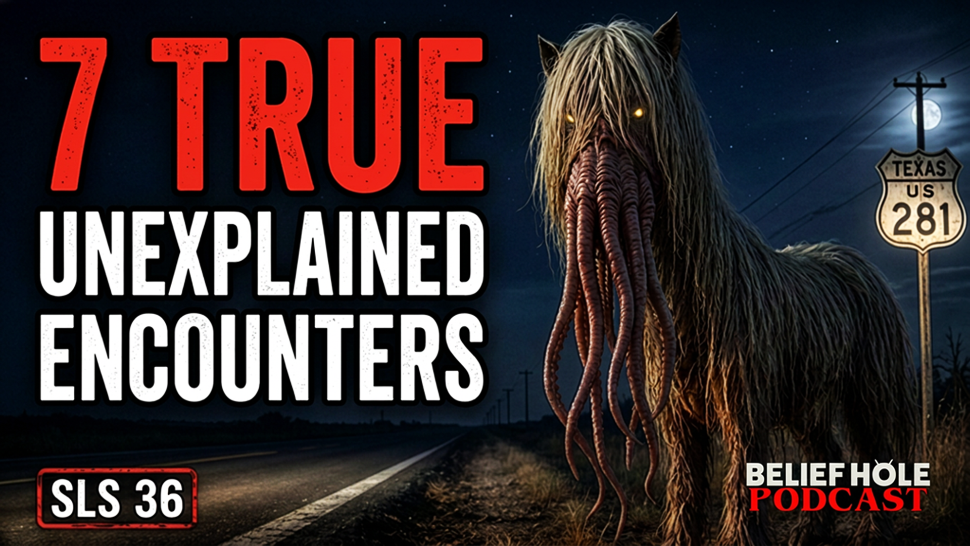 8.11 | Tentacle Creatures, Ghost Kids & Alien Fog | 7 True Unexplained Encounters | SLS 36 episode artwork