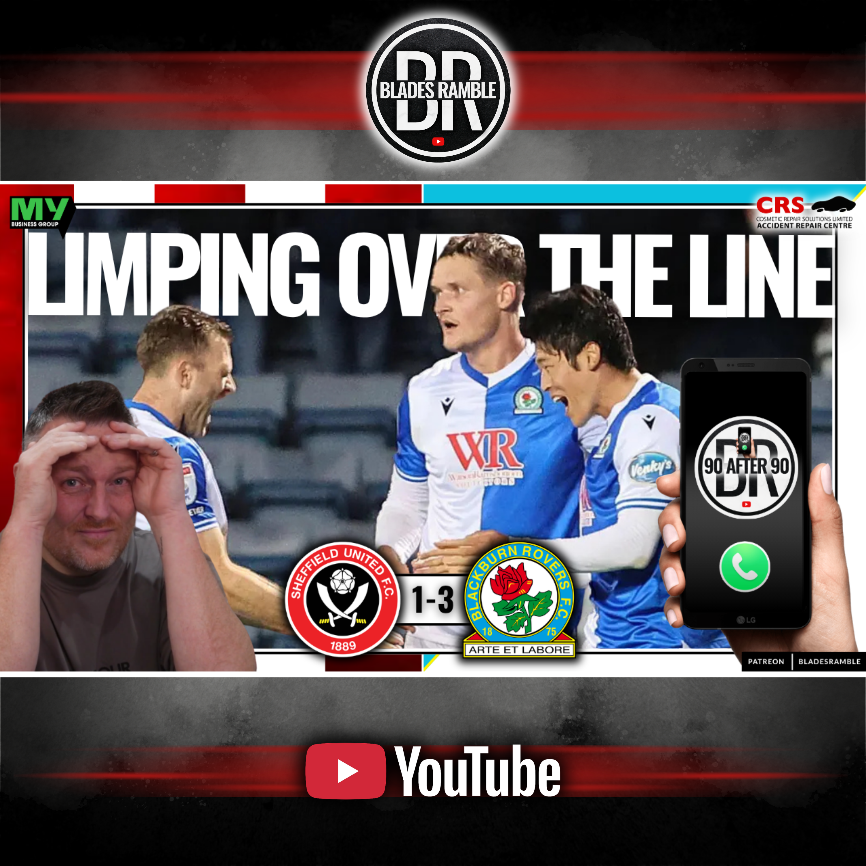 🎙️⚔️ 90 AFTER 90 | Sheffield United 1-3 Blackburn Rovers | First Half Collapse Seals It ⚔️🎙️