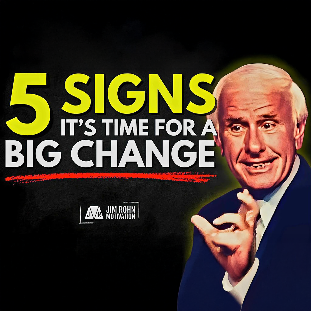 5 Signs It's Time to Make a Big Change in Your Life | Jim Rohn Motivation