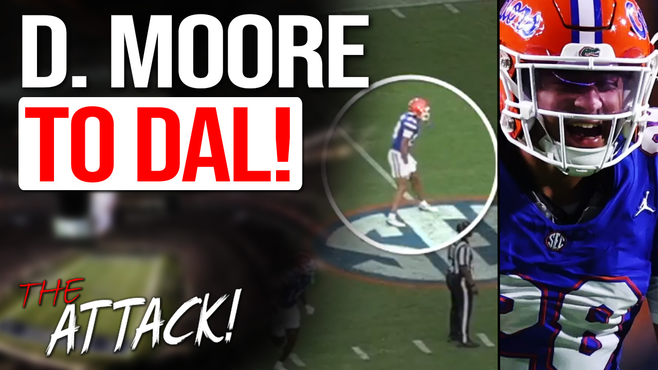 Attack! on Cowboys INSTANT REACTION to Dallas Cowboys Drafting Florida CB Devin Moore at 114! episode artwork