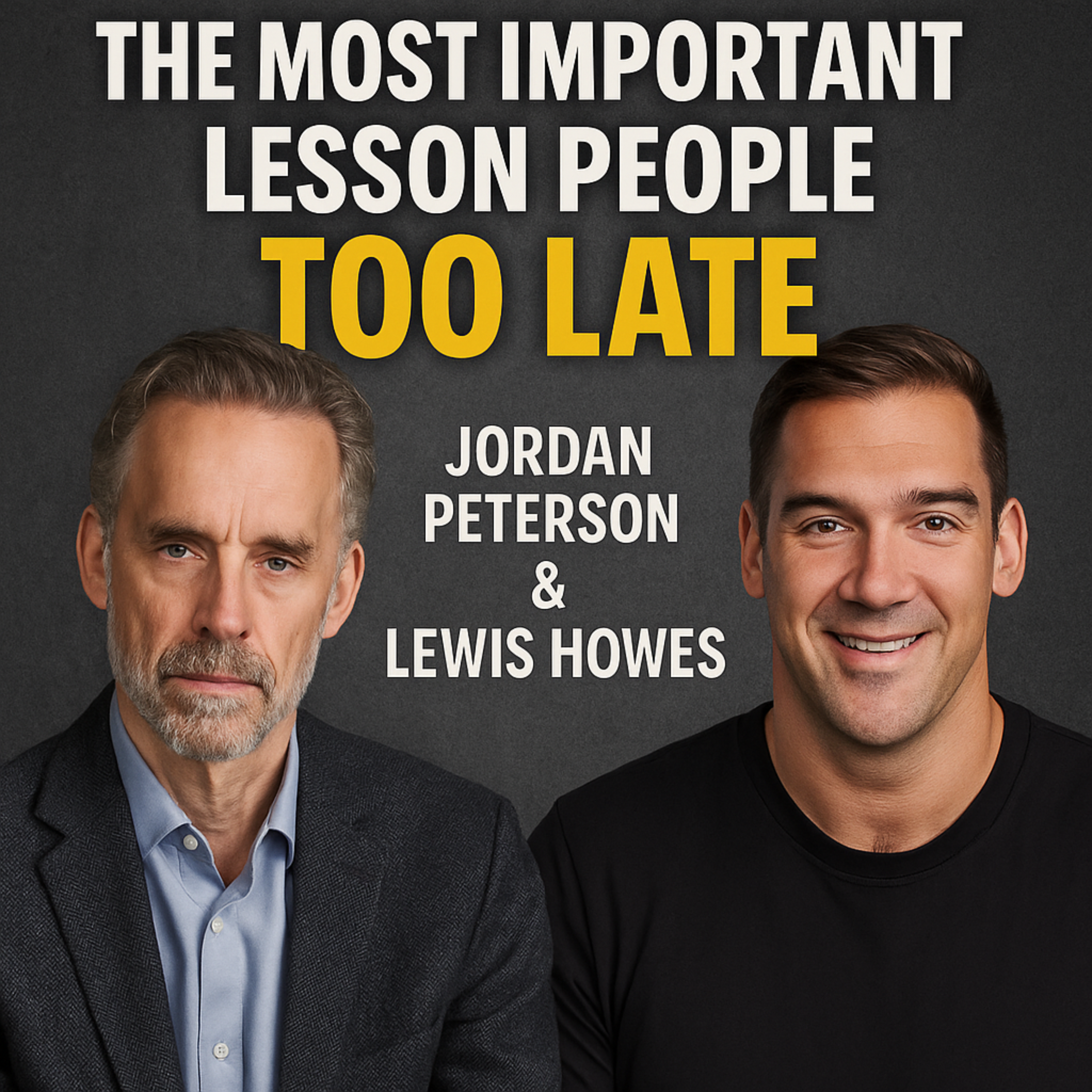 The Most Important Lesson People Learn TOO LATE - Jordan Peterson & Lewis Howes