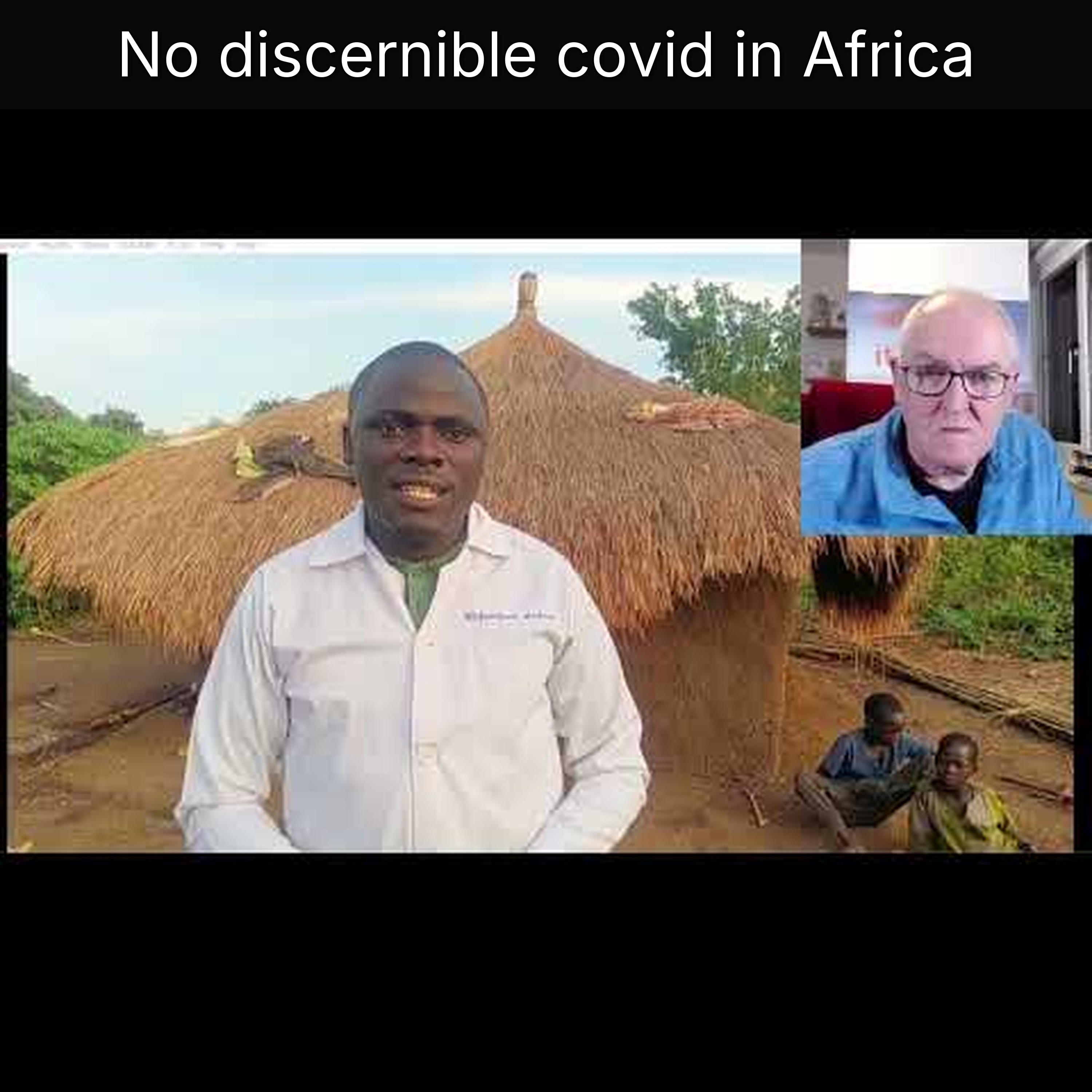 No discernible covid in Africa
