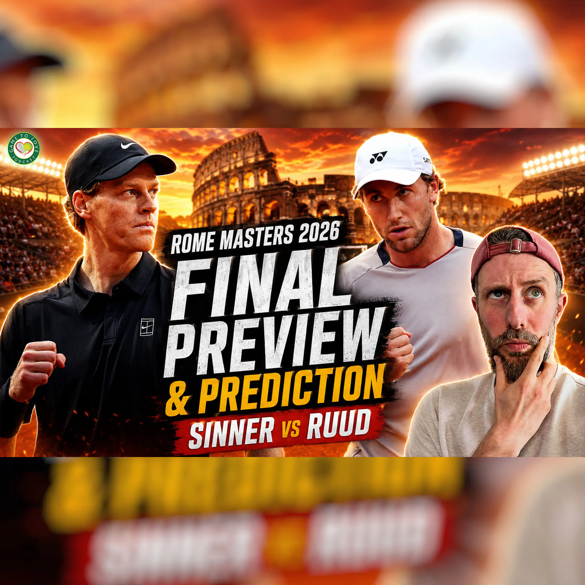 Sinner vs Ruud | Rome Masters 2026 | Final Preview & Prediction Sinner vs Ruud | Rome Masters 2026 | Final Preview & Prediction