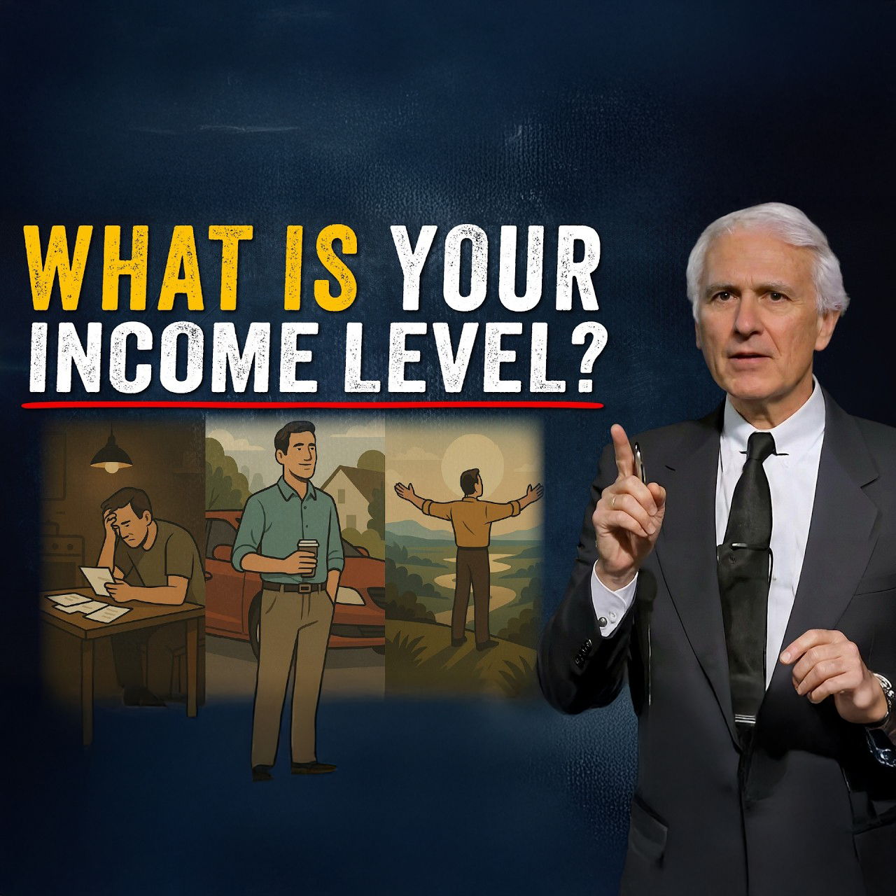 The Three Income Levels of Success | Jim Rohn Motivation
