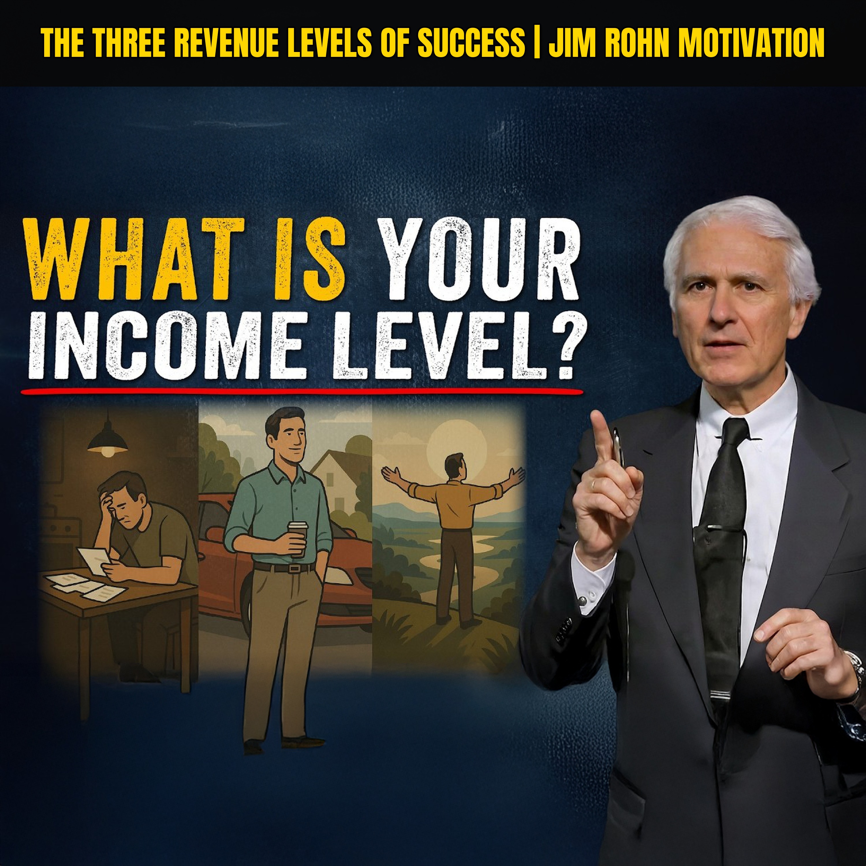 The Three Revenue Levels of Success | Jim Rohn Motivation