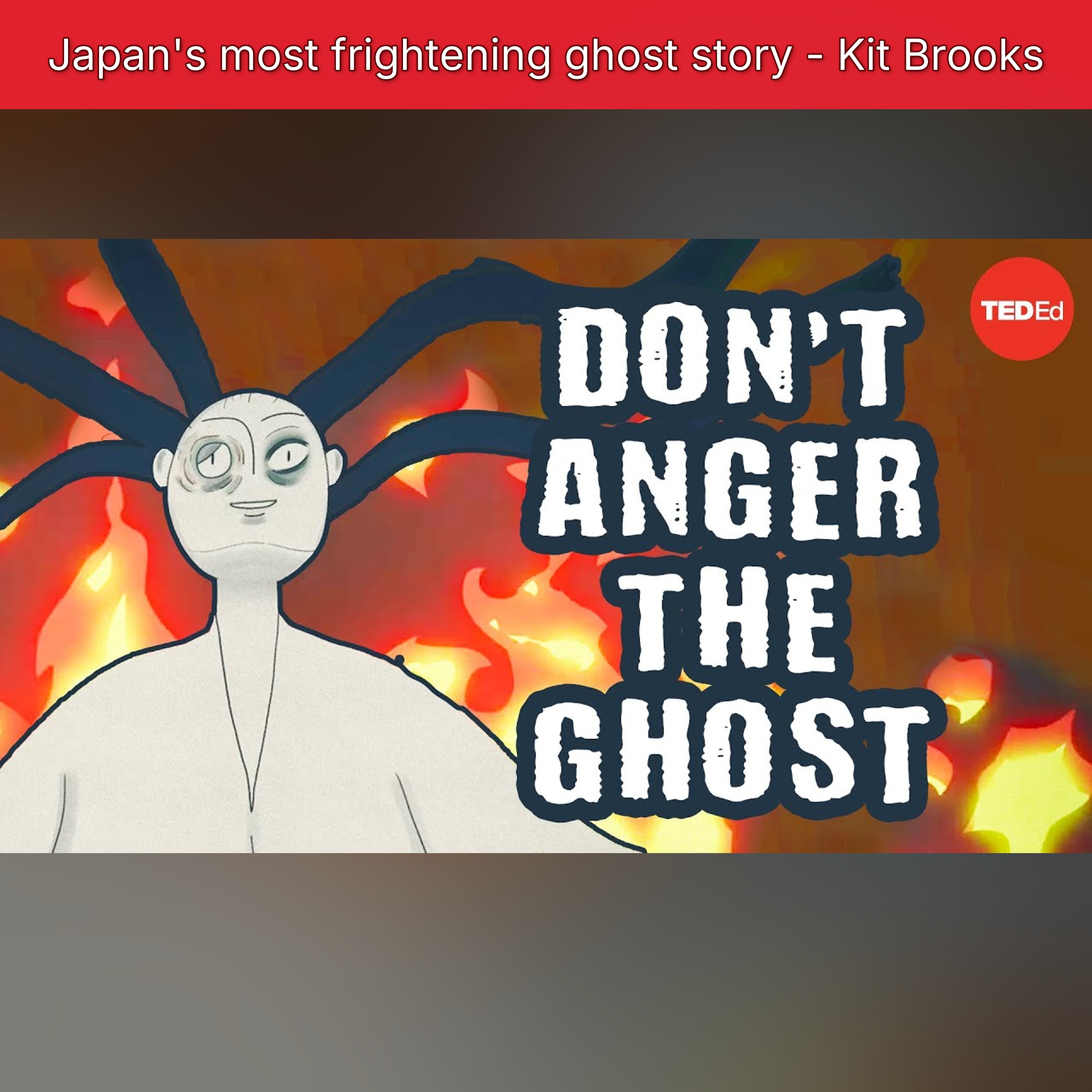Japan's most frightening ghost story - Kit Brooks episode artwork
