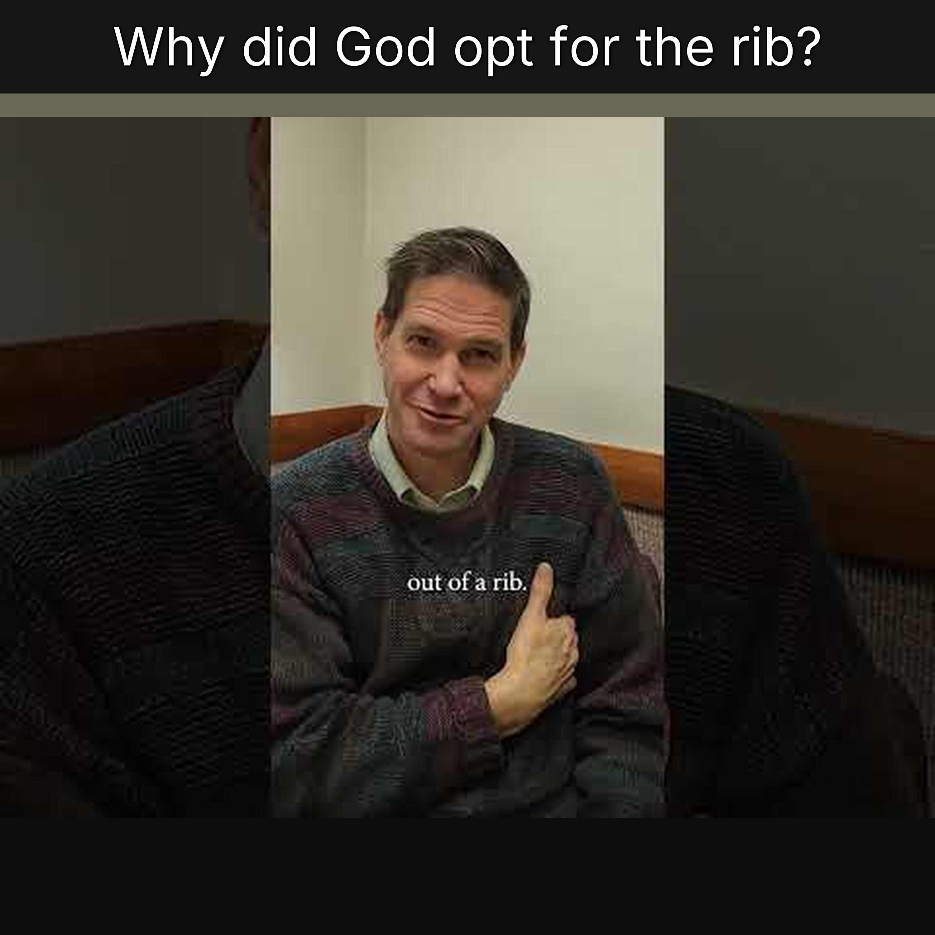 Why did God opt for the rib? episode artwork