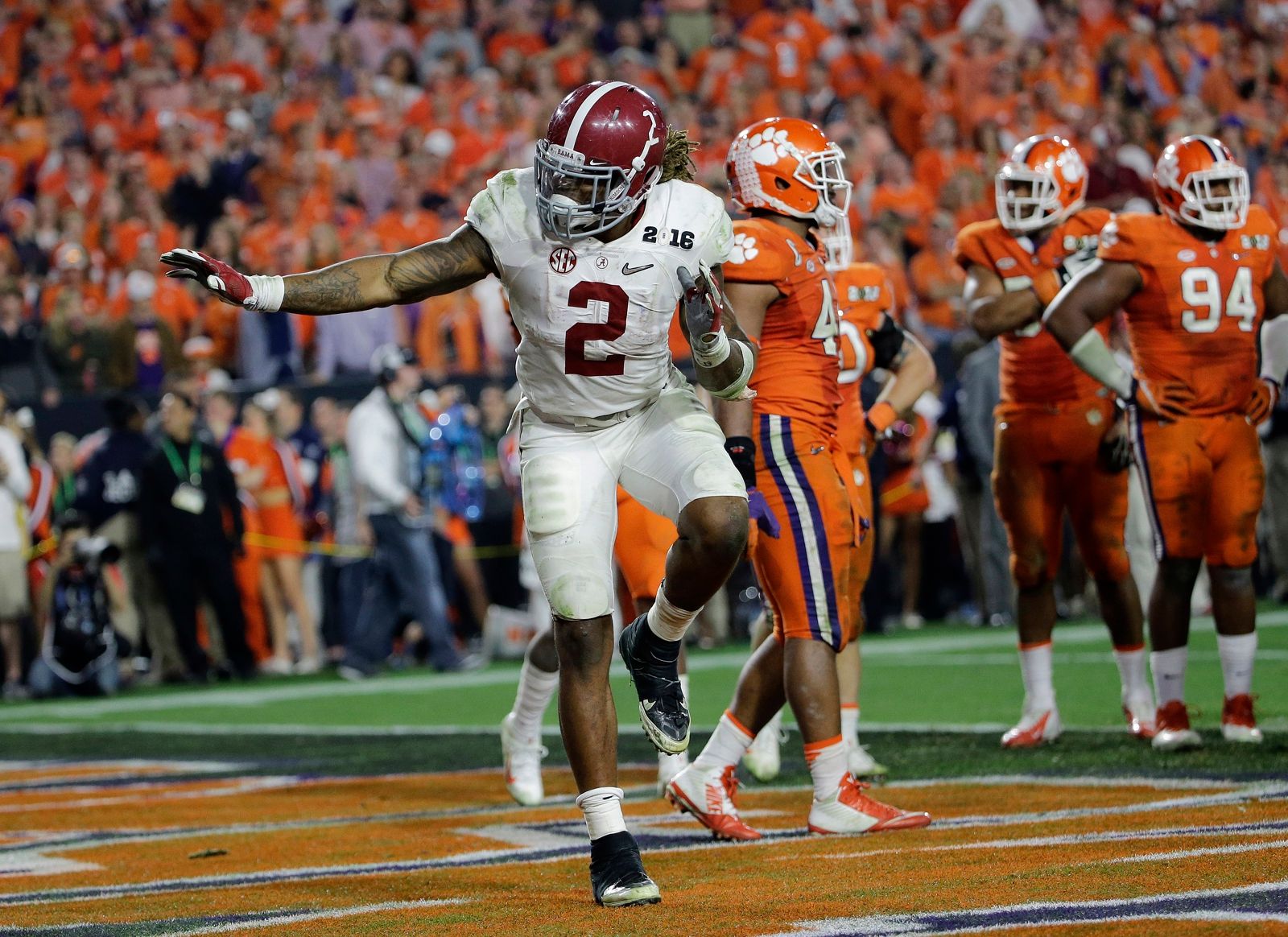Too many carries? Barry and Kevin discuss the college football championship game episode artwork